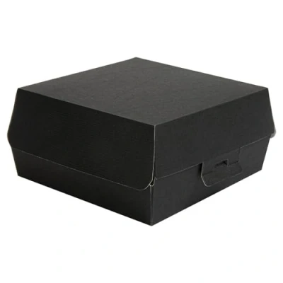 Afbeelding van Hamburger Thepack 230 G/M2 hoesjes 17,6 x 16,8 7,8 cm (Xl) zwart Nano Micro golfkarton 50 stuks