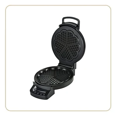 Afbeelding van Little Balance 8382 Speed wafels hart 1200 elektrische wafelijzer 5 in 1 alleen koken anti aanbaklaag vermogen W zwart