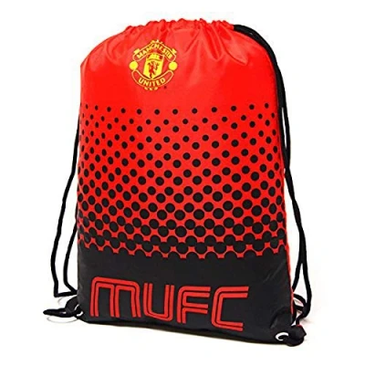 Afbeelding van Manchester United Fade Gymtas, rood/zwart, one size