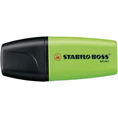 Afbeelding van STABILO BOSS MINI, Markeerstift, Klein Maar Heel Betrouwbaar, per stuk, groen