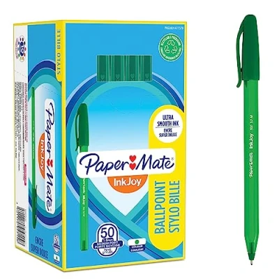 Afbeelding van INKJOY 100 CAPPED GREEN 50 pack