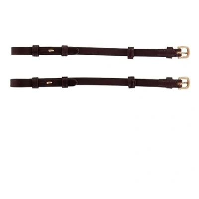 Image de BR Montants Boucle Aveugle et Ronde la Paire Marron/or Cob