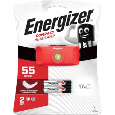 Image de Energizer phare avec bandeau 6 cm rouge/noir