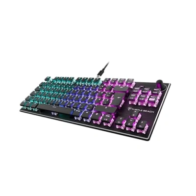 Afbeelding van Turtle Beach Vulcan TKL mechanisch gamingtoetsenbord Titan Switch PC met AIMO RGB verlichting en geanodiseerde aluminium beschermplaat