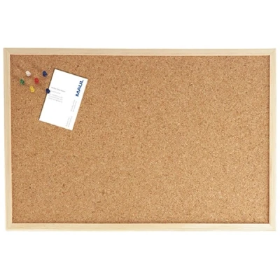 Image de MAUL Tableau liège avec cadre en bois, (L)600 x