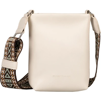 Afbeelding van TOM Tailor Palina Telefoonhoesje off white white, Dames, Maat: One Size,