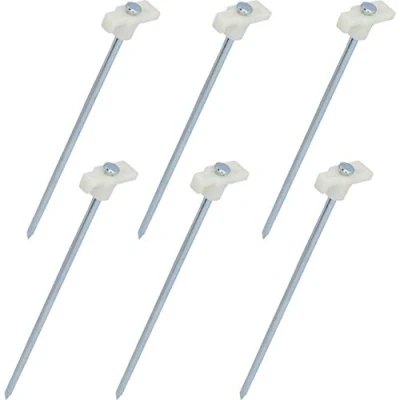 Afbeelding van Tentharingen 24cm 6 stuks fluorescerend