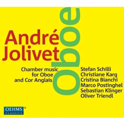 Afbeelding van Stefan Schilli, Christiane Karg,Cristina Bianchi Jolivet: Chamber Music Oboe And Cor Anglais (CD)