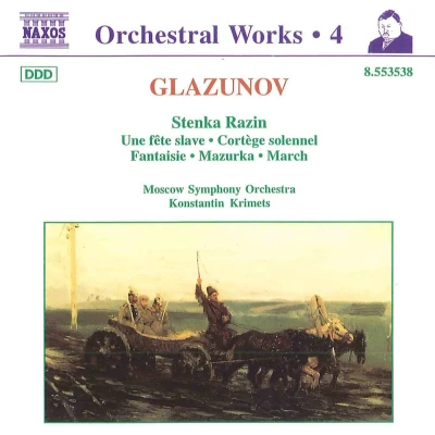 Afbeelding van Moscow Symphony Orchestra, Konstatin Krimets Glazunov: Orchestral Works 3 (CD)