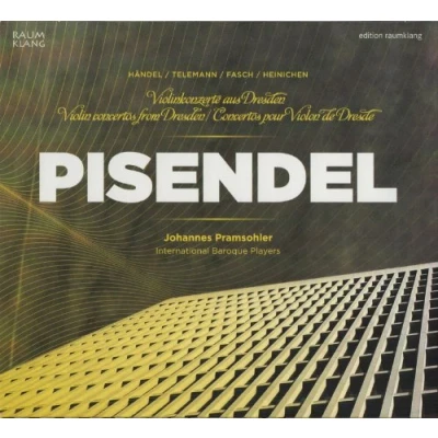 Afbeelding van Johannes Pramsohler, International Baroque Players Pisendel, Violin Concertos From Dresden (CD)