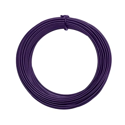 Afbeelding van Vaessen Creative Aluminium Draad 3mm ±26m 500g Aubergine