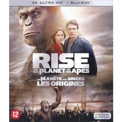 Afbeelding van Disney Movies Rise Of The Planet Apes 4k Blu ray