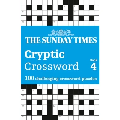 Afbeelding van The Sunday Times Puzzle Books Cryptic Crossword Book 4
