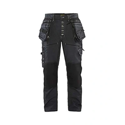 Afbeelding van Blaklader Baggy denim stretch X1900 1999 1141 Marineblauw/Zwart