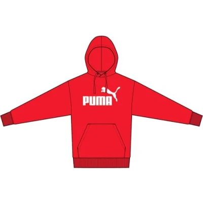 Afbeelding van Puma, Mannen, Springer, ESS Nr. 1 Logo Hoodie TR, Bruin, (4XL)