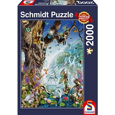 Afbeelding van Schmidt Spiele In de Vallei van Waterfeeën (2000 onderdelen)