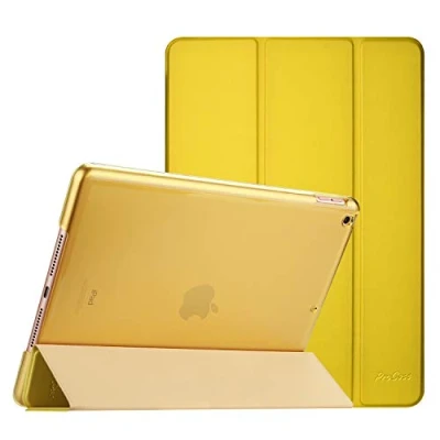 Afbeelding van ProCase Hoes voor 10,2 Inch iPad 9e Generatie 2021/iPad 8e 2020/iPad 7e 2019, Schokbestendige Hoesje Beschermhoes Smart Folio Cover Case Hard Back Shell Antiquemoss