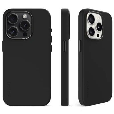 Afbeelding van Decoded Silicone Backcover Apple iPhone 15 Pro Max Graphene