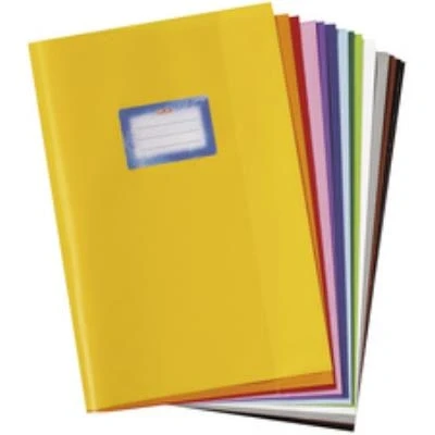 Image de herlitz Lot de 25 protège cahiers, format A4, imprimé (Bast), rose