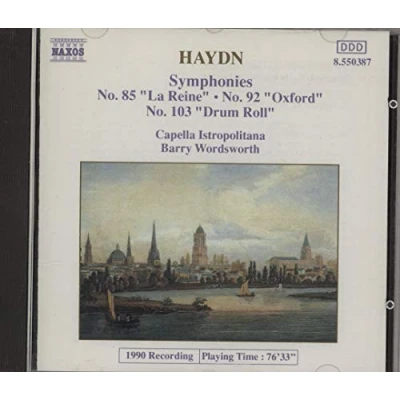 Afbeelding van Capella Istropolitana Symphonies 85, 92 &amp; 103 (CD)