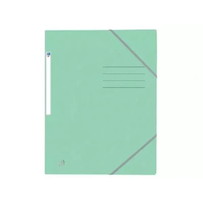 Afbeelding van Elastomap Oxford Top File+ A4 3 kleppen 390gr pastel groen