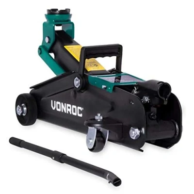 Afbeelding van VONROC Autokrik Garagekrik 2 ton Max. 33 cm. Incl. lange hef hendel