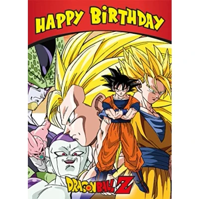 Afbeelding van Danilo Promotions Limited Officiële Dragon Ball wenskaart, meerkleurig, 17,8 x 12,7 cm
