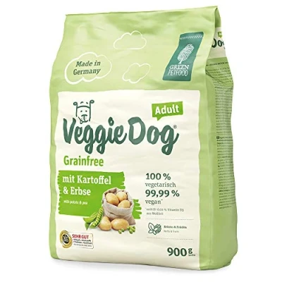 Afbeelding van 900g Green Petfood VeggieDog Grainfree Droog Hondenvoer