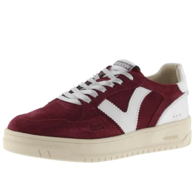 Afbeelding van Victoria Shoes SEUL LOW Sneakers laag, Dames, Maat: 41, Burdeos Leer