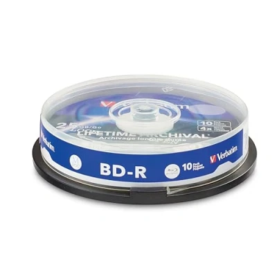 Afbeelding van Verbatim 43825 M Disc Blu ray 25 GB 10 stuk(s) Spindel Bedrukbaar
