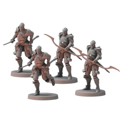 Afbeelding van Dark Souls Rollenspel: Alonne Knights Miniaturen &amp; Stat Cards DND, RPG, D&amp;D, Dungeons Dragons. Compatibel met 5E