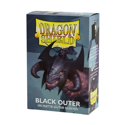 Afbeelding van Arcane Tinmen Dragon Shield AT 13003 buitenhoezen, mat, zwart, 100 stuks