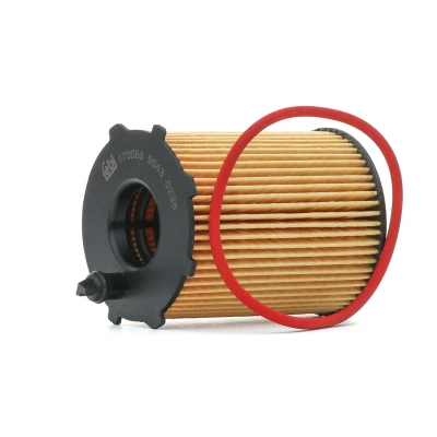 Afbeelding van FEBI BILSTEIN 170088 Oliefilter Met afdichtring Filter insert CITROËN: C3 Picasso, C4 II Cactus, Berlingo II, PEUGEOT: 2008 Estate, 308 SW 2