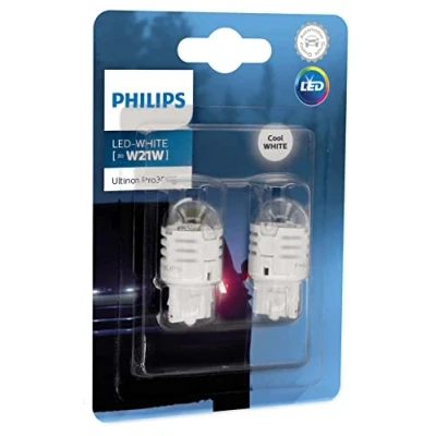 Afbeelding van Philips Ultinon Pro3000 LED auto signaallamp (W21W wit)