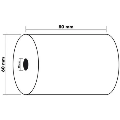 Image de Bobine pour balance 1 pli thermique