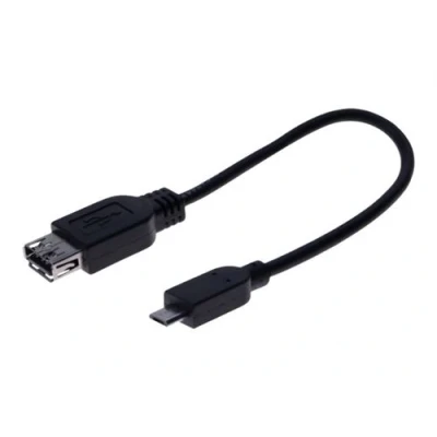 Image de generic Adaptateur USB (F) pour Micro de type B (M) 2.0 15 cm noir