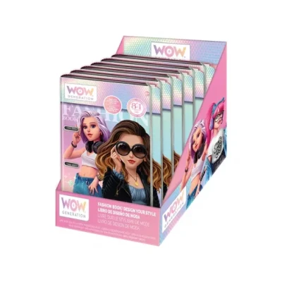 Afbeelding van Wow Generation Fashion Designer Notitieboek met Stickerset