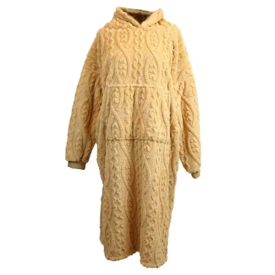 Afbeelding van Unique Living Hoodie Pleun Latte 78x120cm