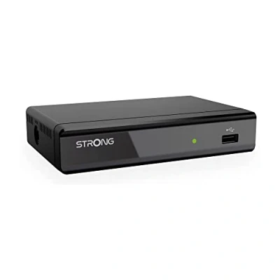 Afbeelding van STRONG Full HD DVB T decoder SRT8109 Recorder functie Compatibel met HEVC265 &amp; Dolby Digital Plus standaarden HDMI, Scart, USB Elektronische programmagids Zwart