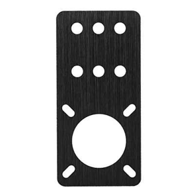 Afbeelding van Tonysa Aluminium Stepper Motor Mount Plate, bevestigingsplaat voor stappenmotoren Nema 17 accessoires 3D printers (zwart)
