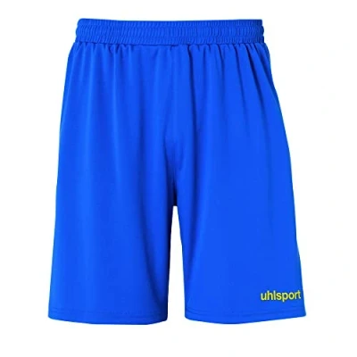 Afbeelding van Uhlsport Center Basic Short Heren Royal / Geel Maat: S