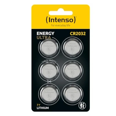 Afbeelding van (Intenso) Energy Ultra knoopcel batterij CR2032 6 stuks (7502436)