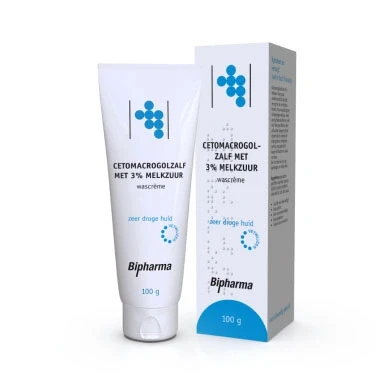 Afbeelding van Bipharma Cetomacrogolzalf 3% Melkzuur 1x100g eFarma
