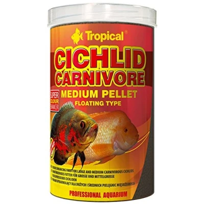 Afbeelding van Tropical Cichlide Pellets Omnivoor Medium (1 Liter) Visvoer