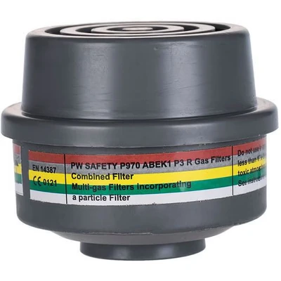 Afbeelding van Gasfilter ABEK1P3 speciale draadbevestiging combinatie P970 Portwest