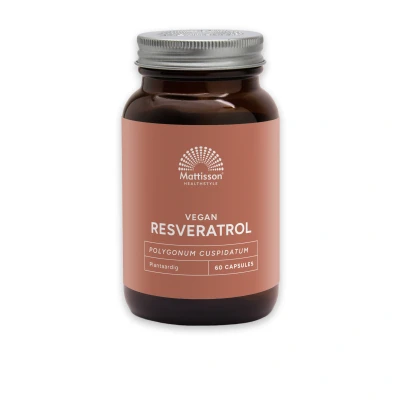 Afbeelding van Mattisson Resveratrol 98% 125 mg 60 capsules