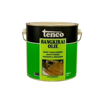 Afbeelding van Tenco Bangkirai Olie Naturel 2,5 liter