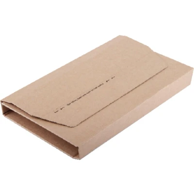Afbeelding van Wikkelverpakking CleverPack A4 +zelfkl strip bruin 25stuks