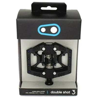 Afbeelding van Crankbrothers Double Shot 3 Pedalen, zwart