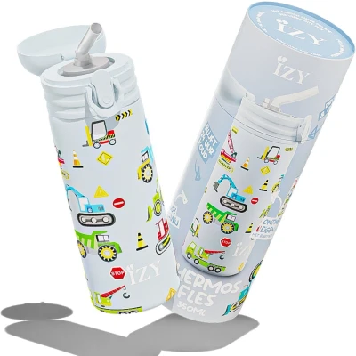 Afbeelding van Kids Blauw Machines 350ML